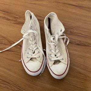 Used high top converse!!